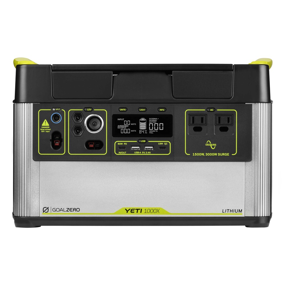 Goal Zero Yeti 1000X + Nomad 100 kit solare 100W pieghevole
