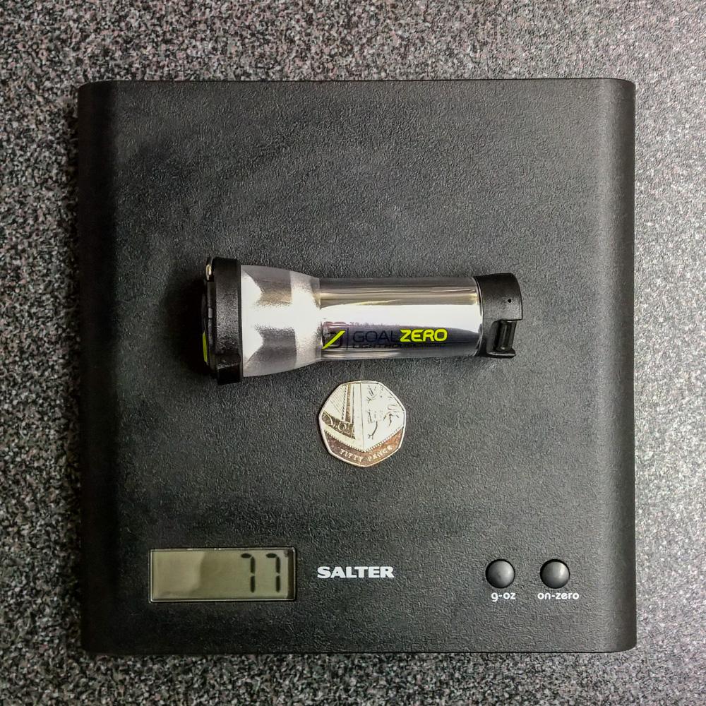 Goal Zero Lighthouse Micro Flash lanterna LED USB 9,62Wh