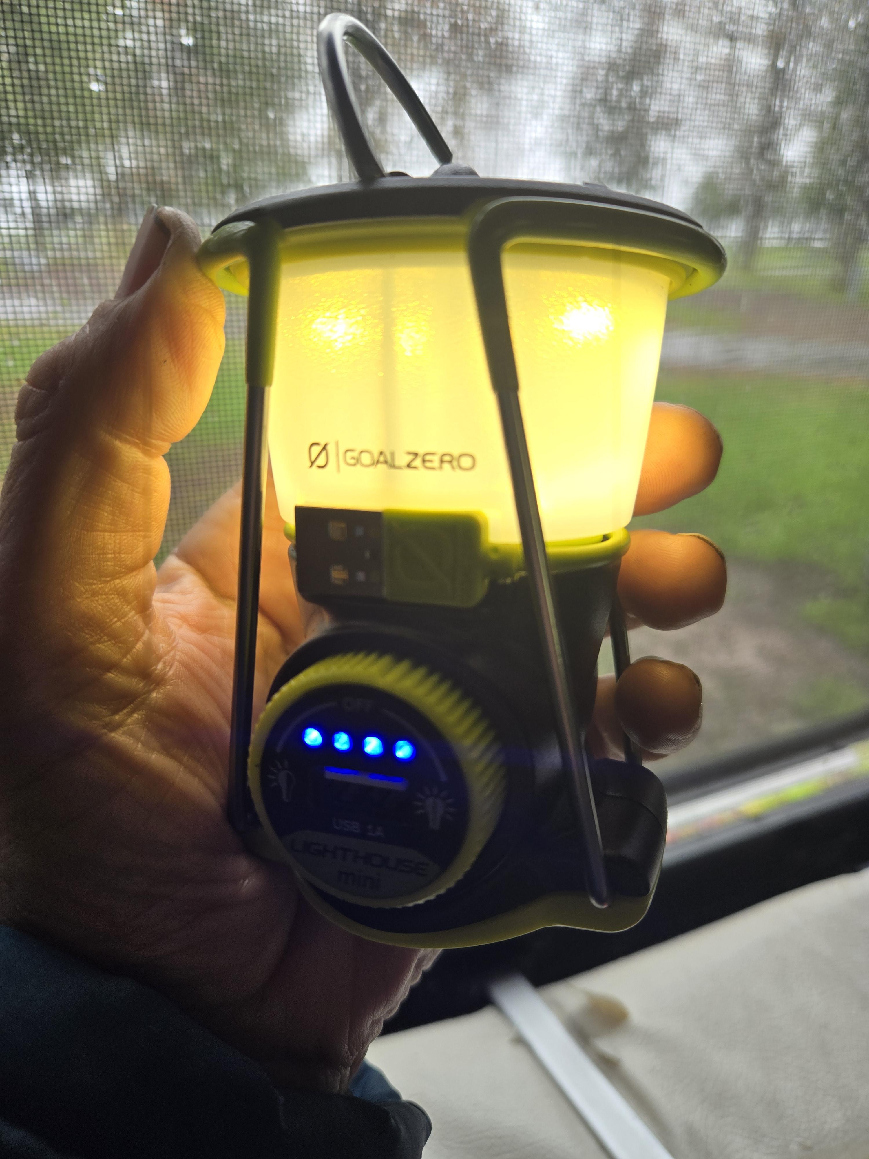 Goal Zero Lighthouse Mini Core Lanterna LED Ricaricabile 210 Lumen