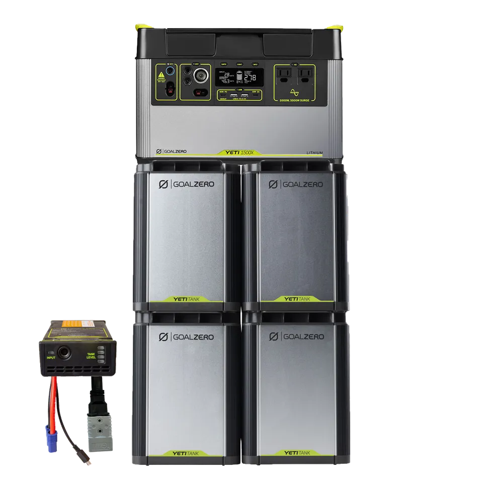 Goal Zero Yeti 1500X power station con espansione 4800Wh