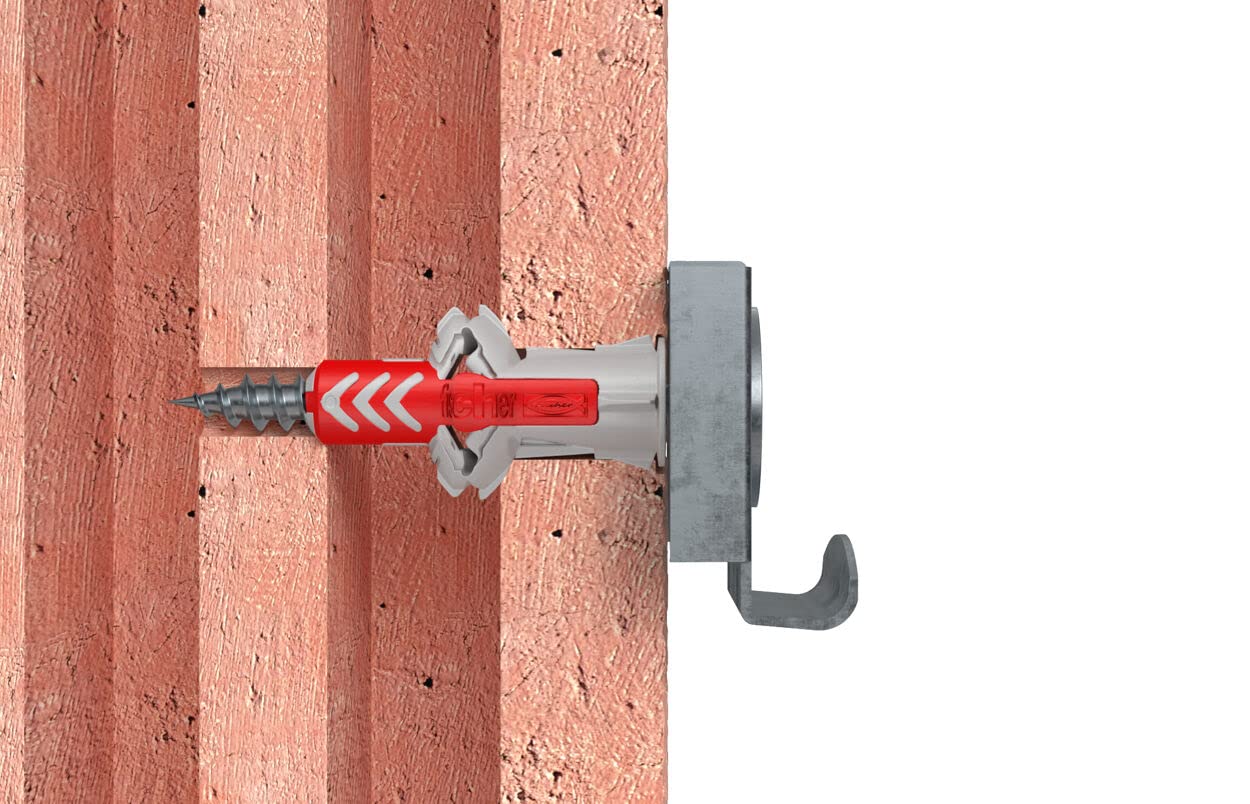 Fischer SKL-M Kit Appendi Specchi DuoPower Muro Cartongesso