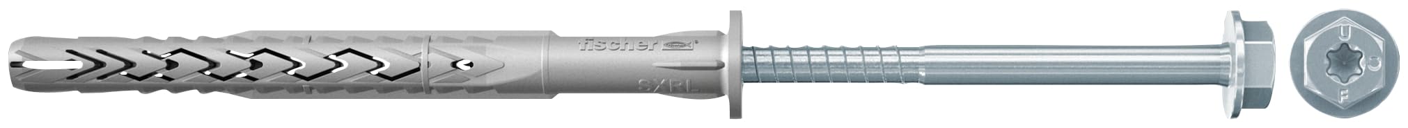 Fischer SXRL 8x60 T tasselli prolungati con vite 50 pezzi