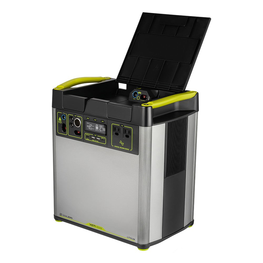 Goal Zero Yeti 6000X generatore solare + 4 Nomad 200 da 6071Wh