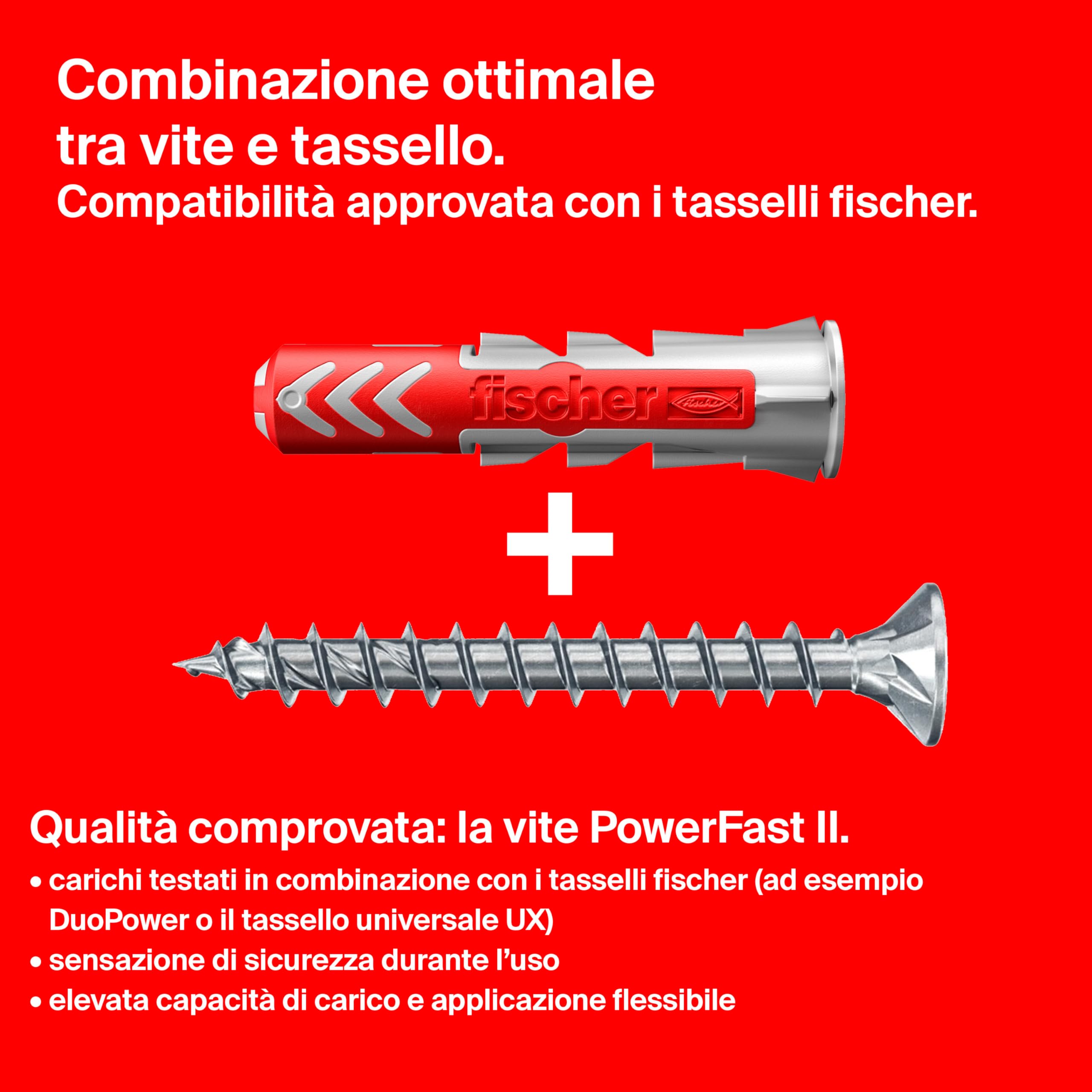 Fischer PowerFast II FPF II CZP 3,0x35 viti truciolare 300 pz