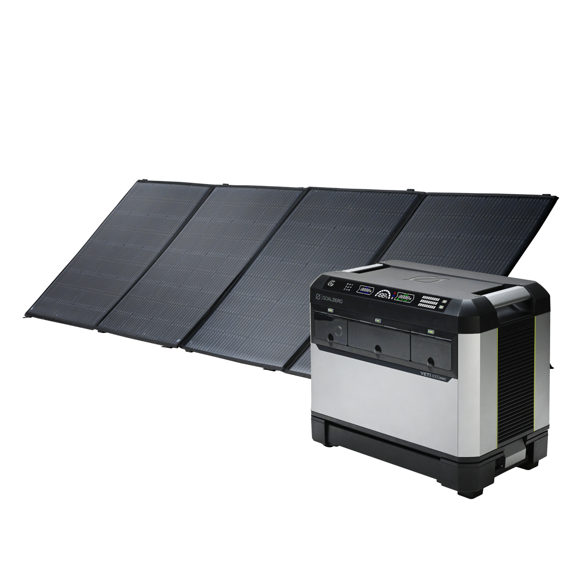 GoalZero Yeti Pro 4000 kit solare Nomad 400