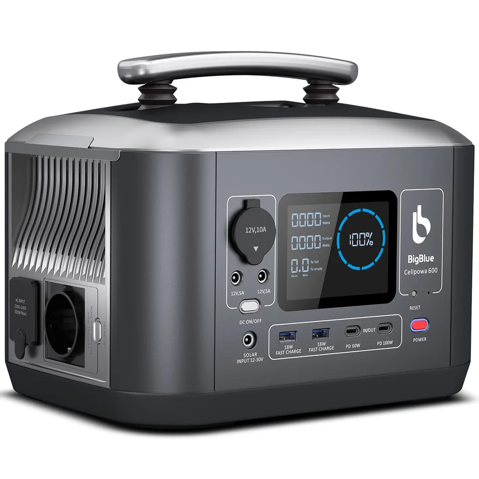 BigBlue CP600 centrale elettrica portatile 537,6Wh 600W LiFePO4