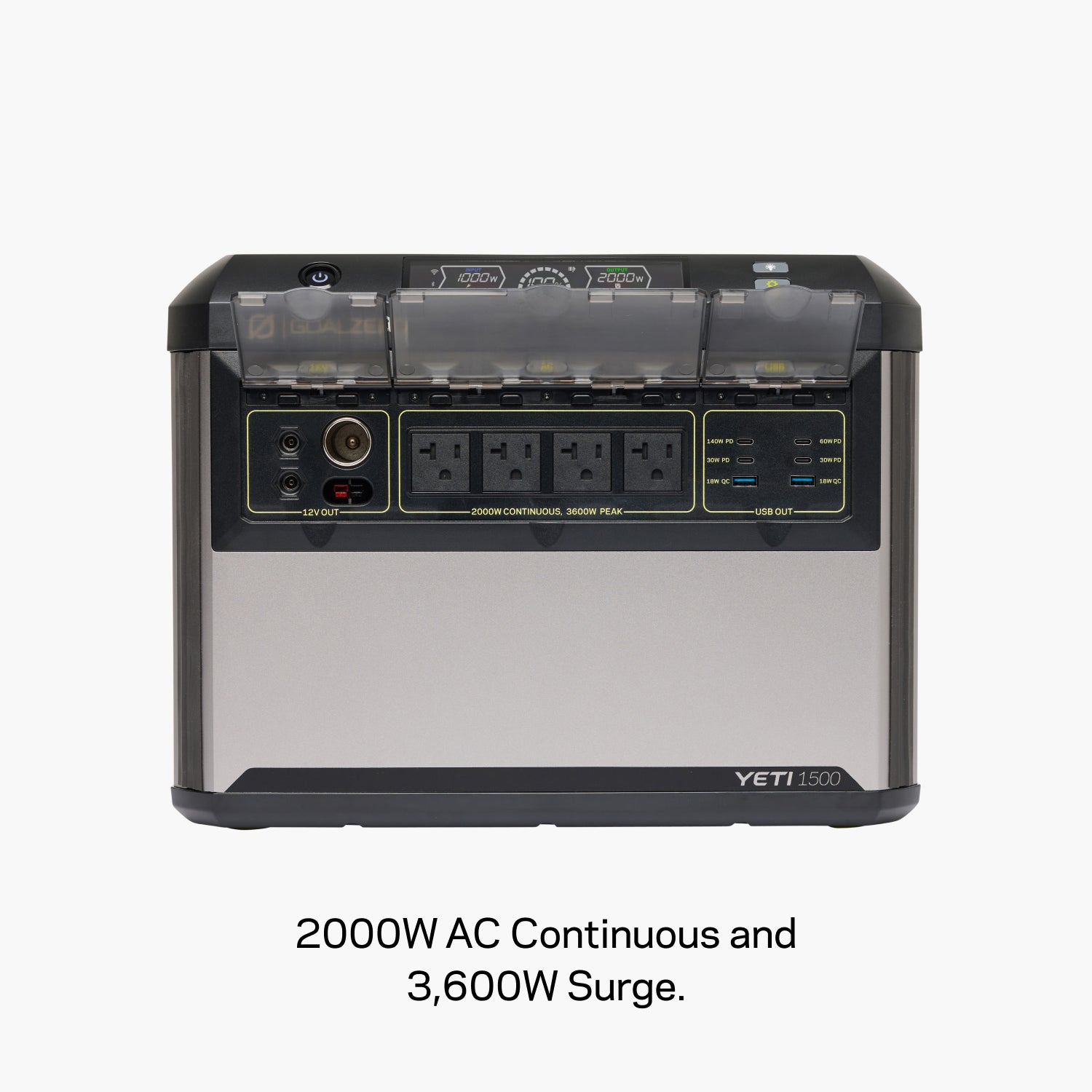 Goal Zero Yeti 1500 Boulder 100 generatore solare 2000W