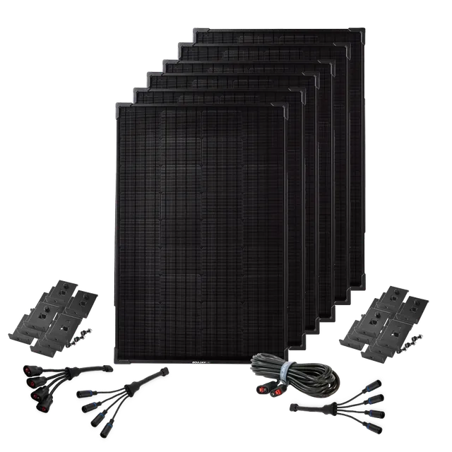 Goal Zero Boulder 100 kit 6 pannelli solari 600W staffe