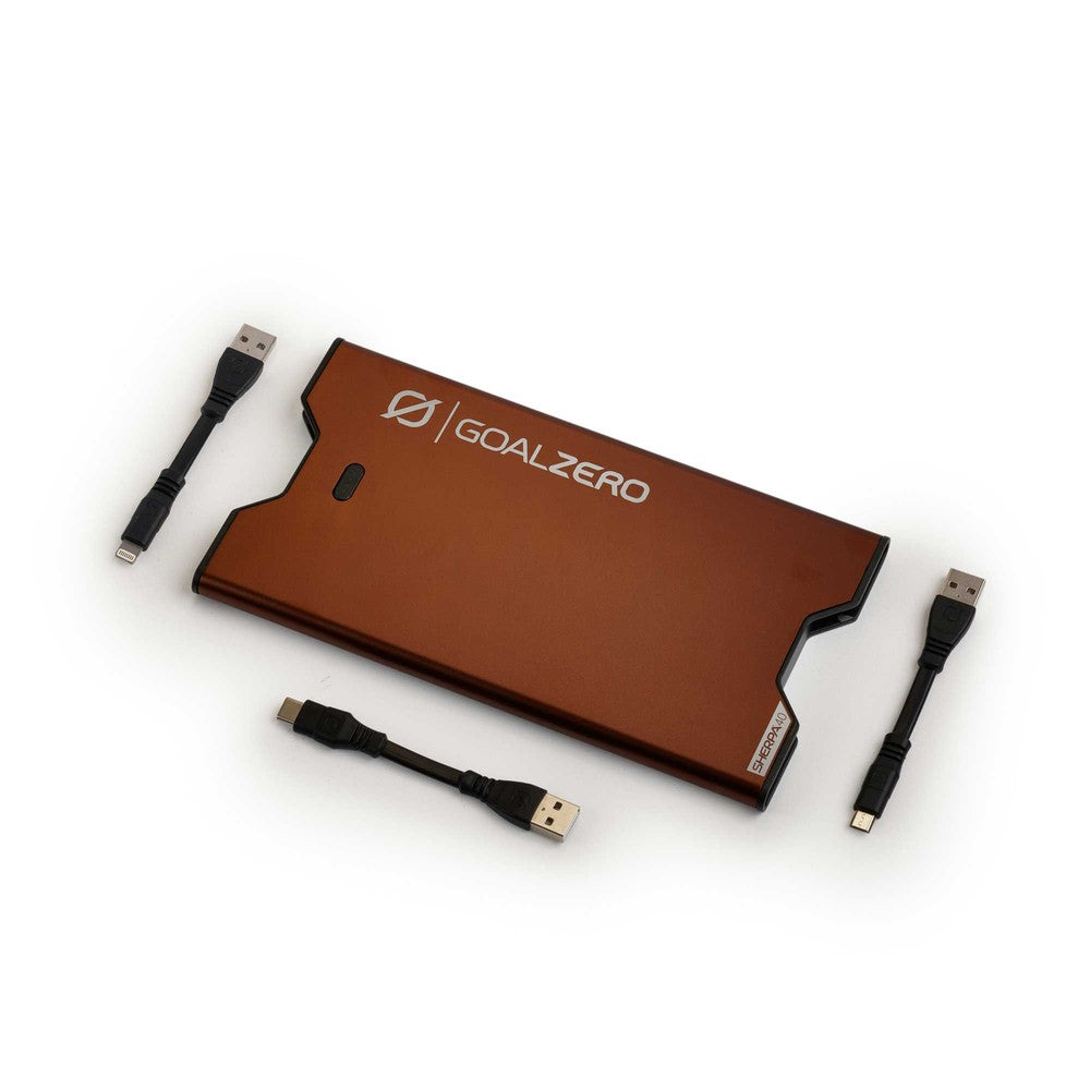 Goal Zero Sherpa 40 power bank 12000mAh alluminio
