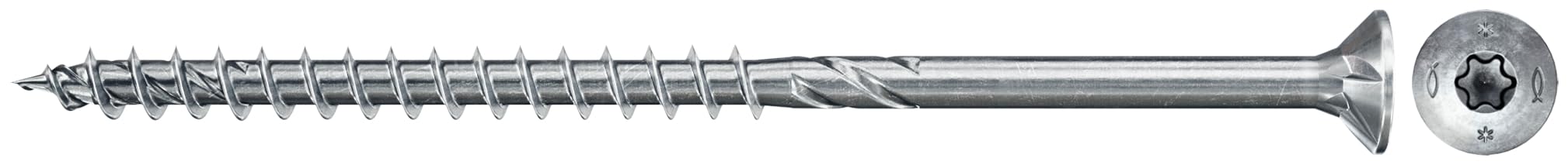 Fischer Power-Fast II FPF II viti legno 3,5x40 200 pezzi