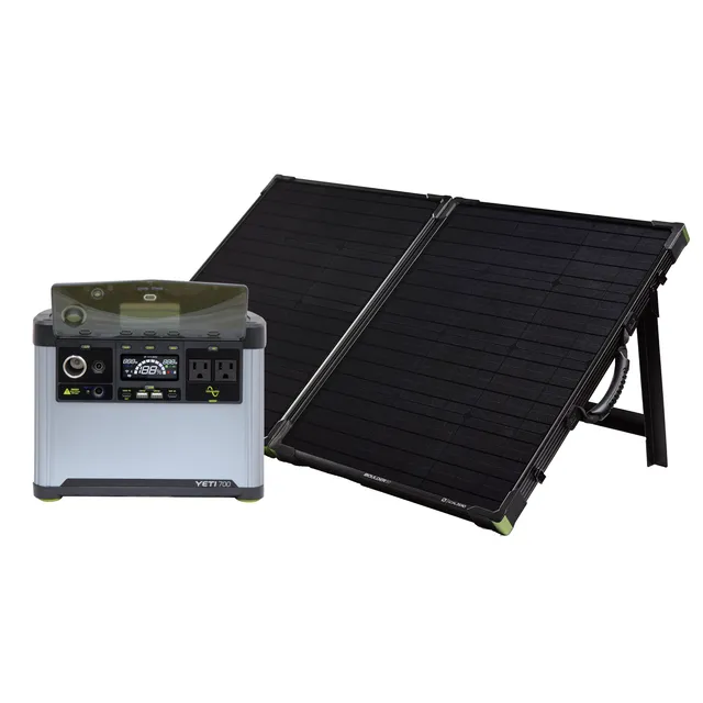 GoalZero Yeti 700 generatore solare 677Wh con Boulder 100