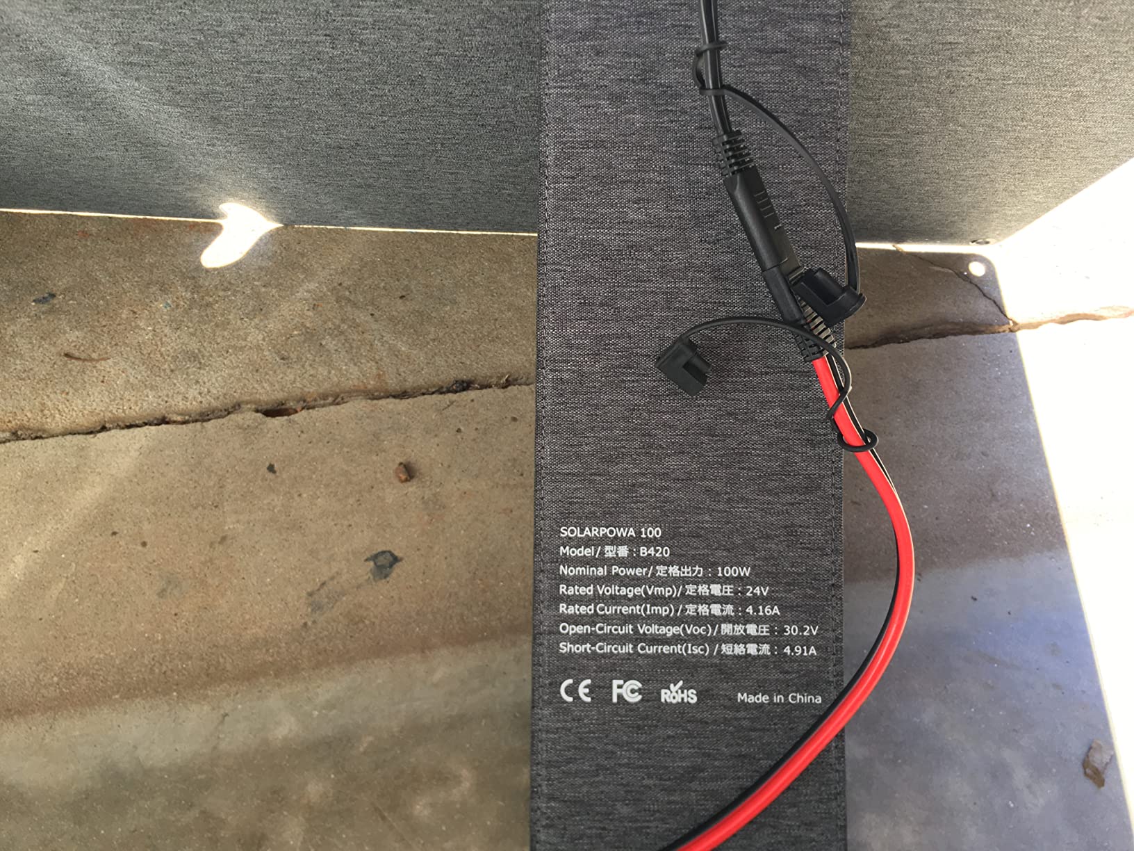BigBlue SolarPowa 100 pannello solare pieghevole 100W