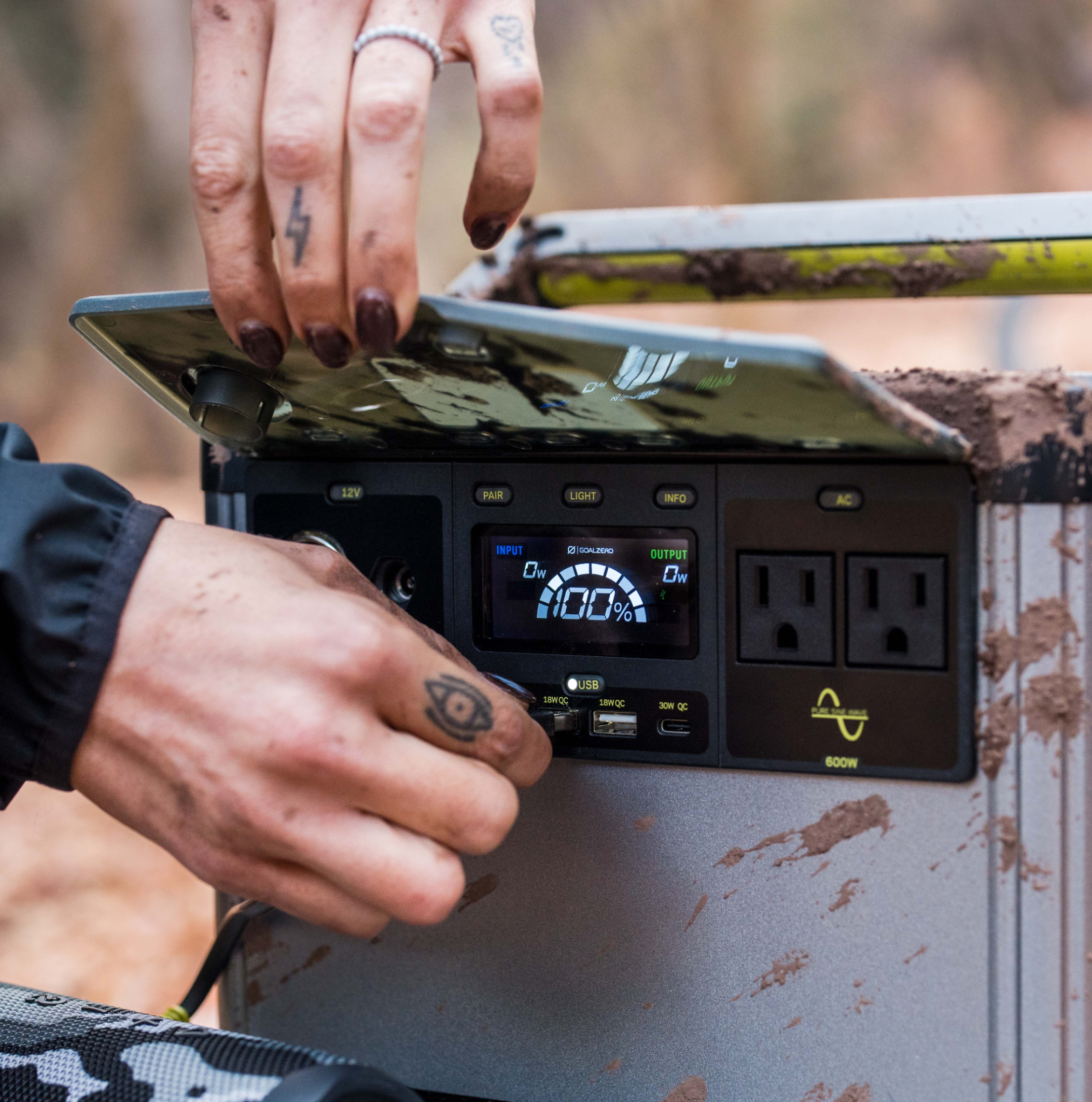 GoalZero Yeti 500 centrale elettrica portatile 499Wh open box
