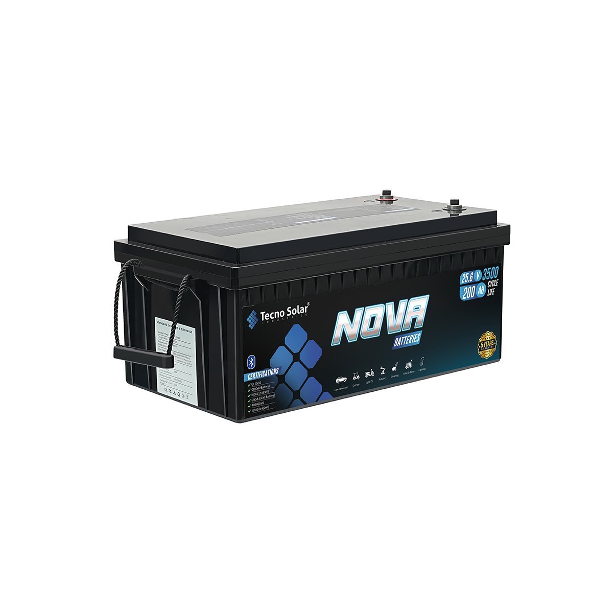 Nova 2.5 Pro batteria litio 5,12kWh 25,6V LiFePO4