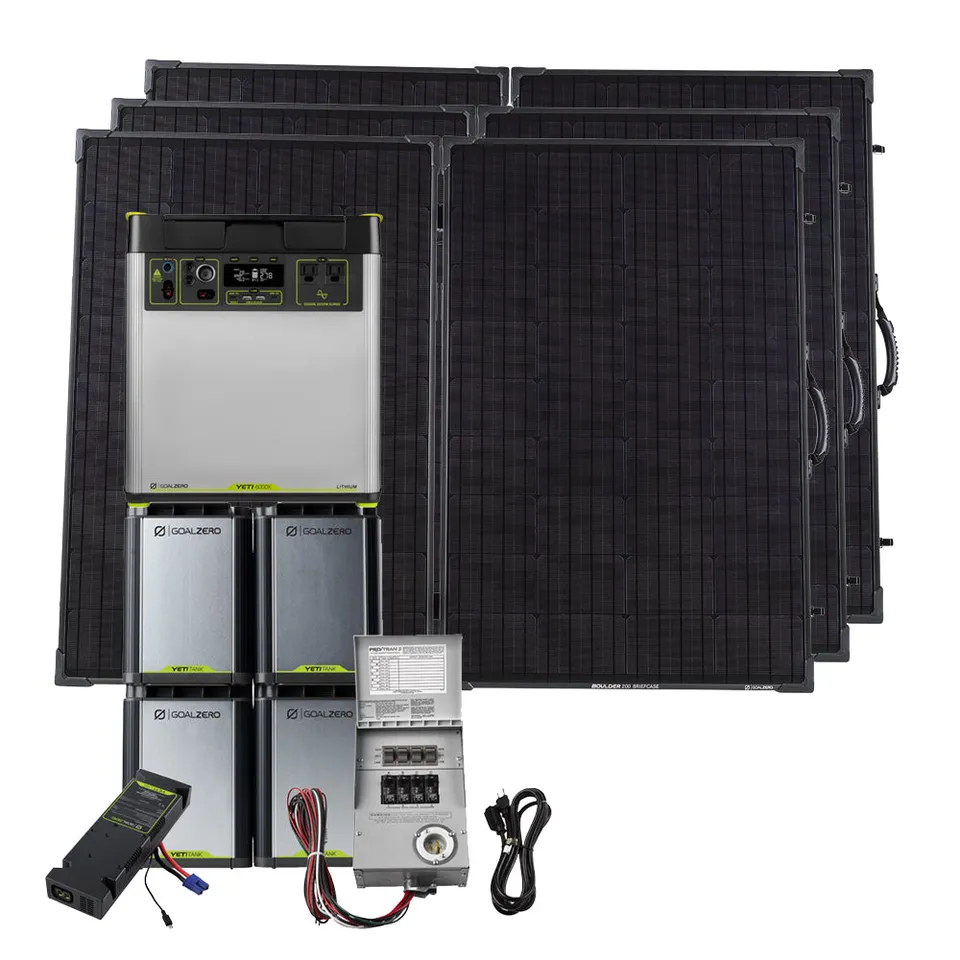Goal Zero Yeti 6000X Generatore Solare 10800Wh 600W casa