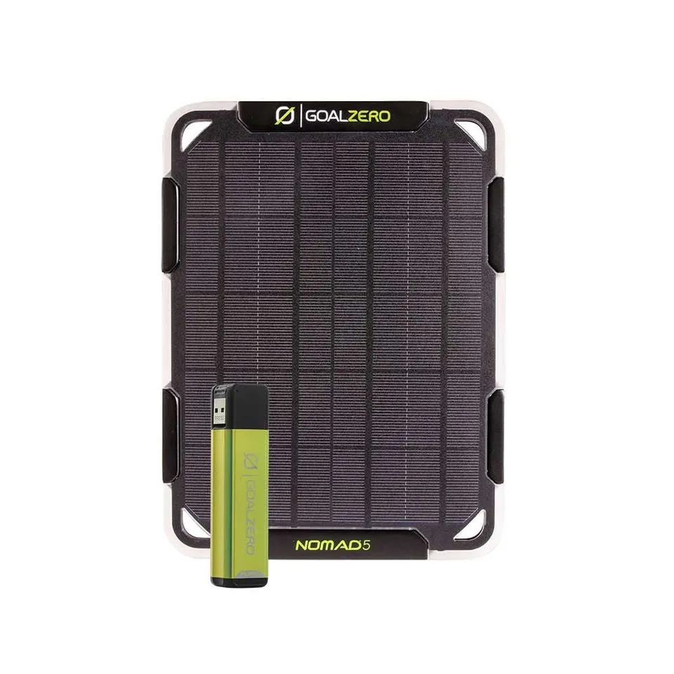 Goal Zero Nomad 5 + Flip 12 kit solare 5W 3350mAh