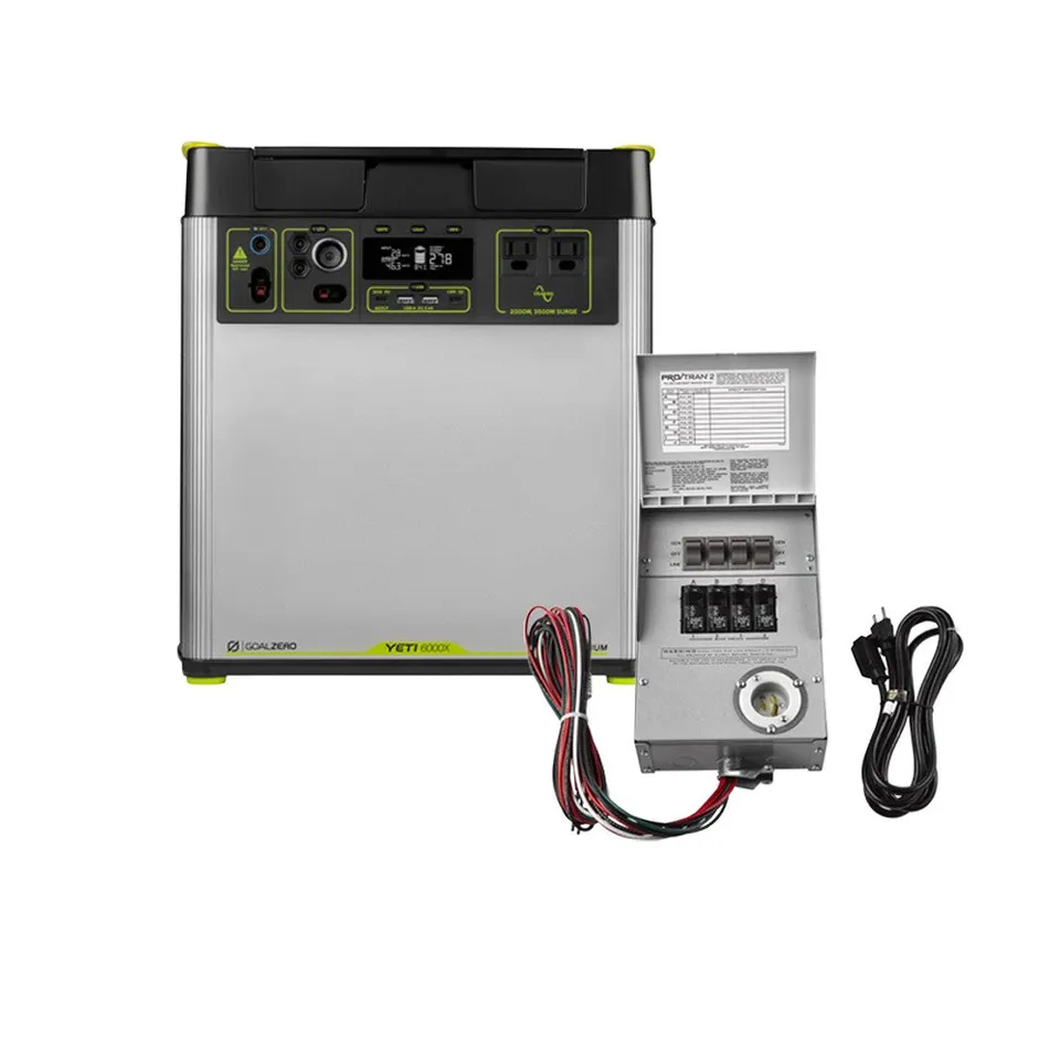 Goal Zero Yeti 6000X Stazione Energia Backup Casa 6000Wh