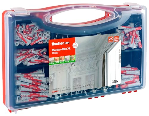 Fischer Meister-Box XL kit tasselli viti 280 pezzi DuoPower universale