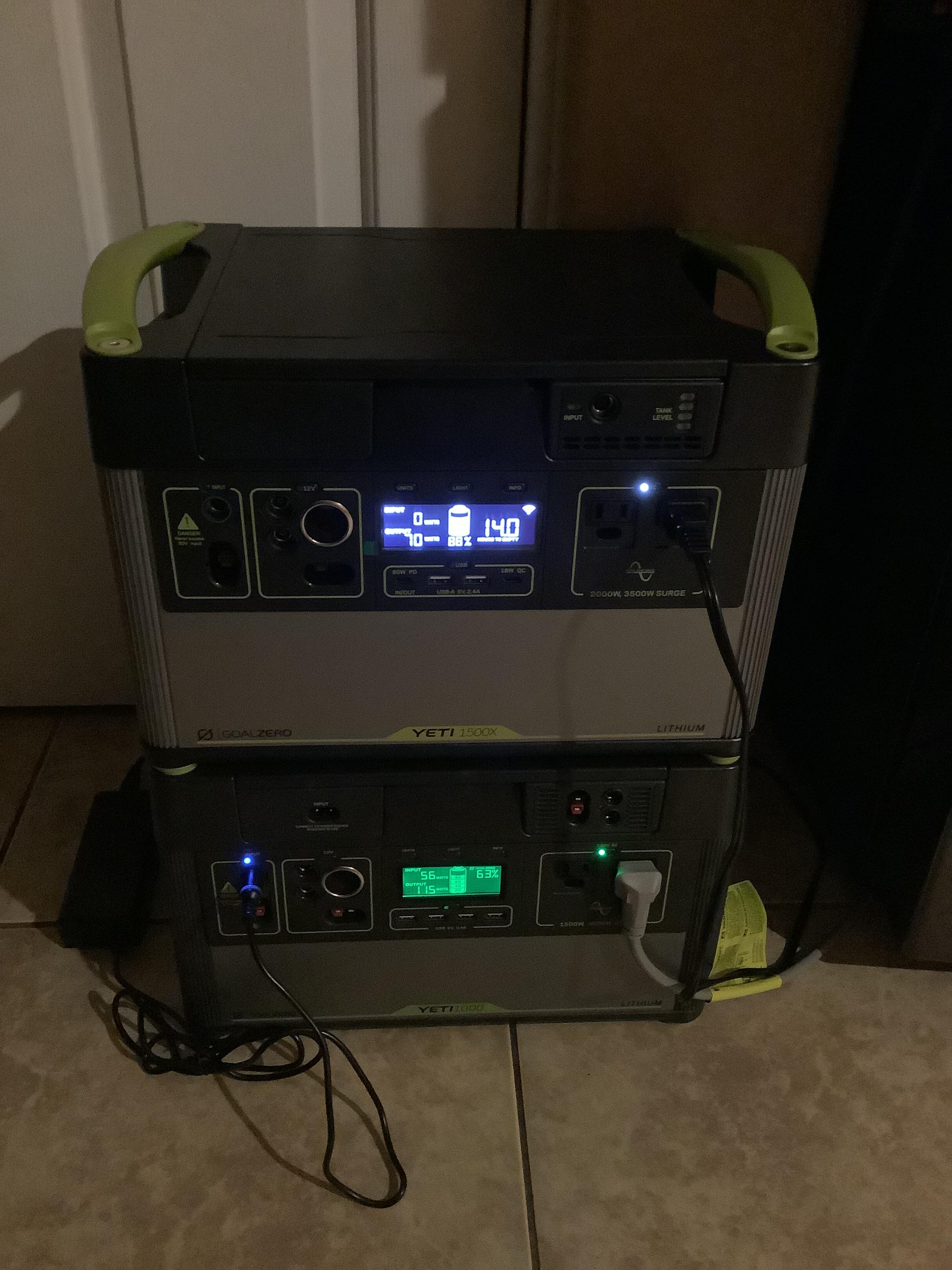 Goal Zero Yeti 1500X kit solare Boulder 100