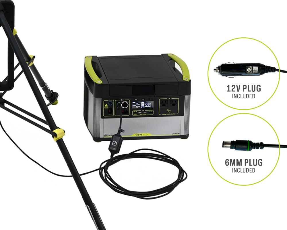 GoalZero Skylight luce area LED 6000 lumen telescopica