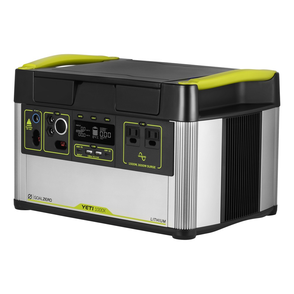 Goal Zero Yeti 1000X + Ranger 300 kit solare 300W portatile