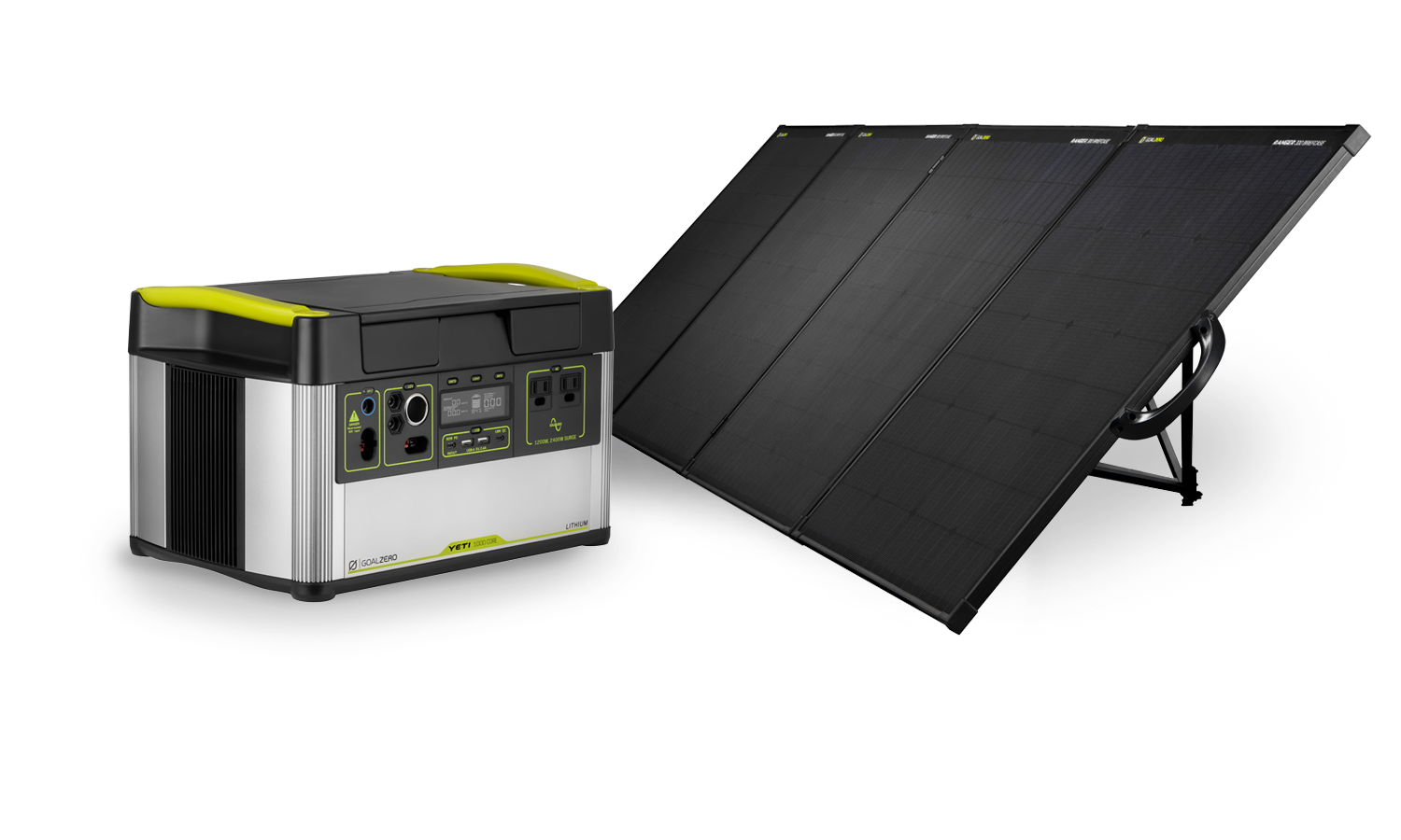 Goal Zero Yeti 1000 Core generatore solare con Ranger 300