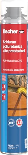 Fischer PUP Mega Max 750 schiuma poliuretanica 750 ml