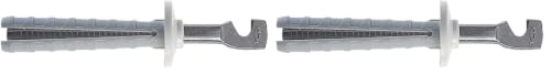 Fischer TF 9/30 mensola radiatore bianca 85x27mm 2 pezzi