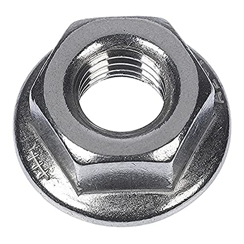 Fischer MU F M10 dado flangiato inox 100 pz A2
