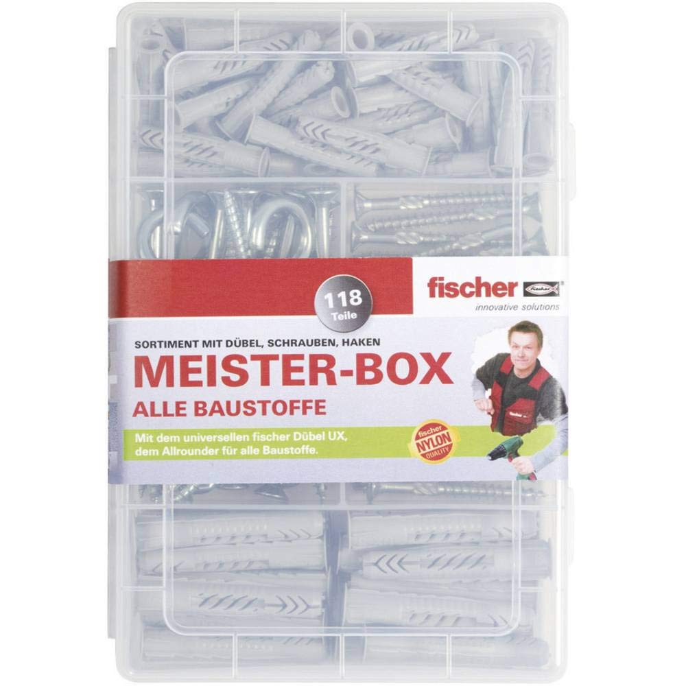 Fischer Solar Duopower Tasselli con Viti 535972 Kit Fissaggio