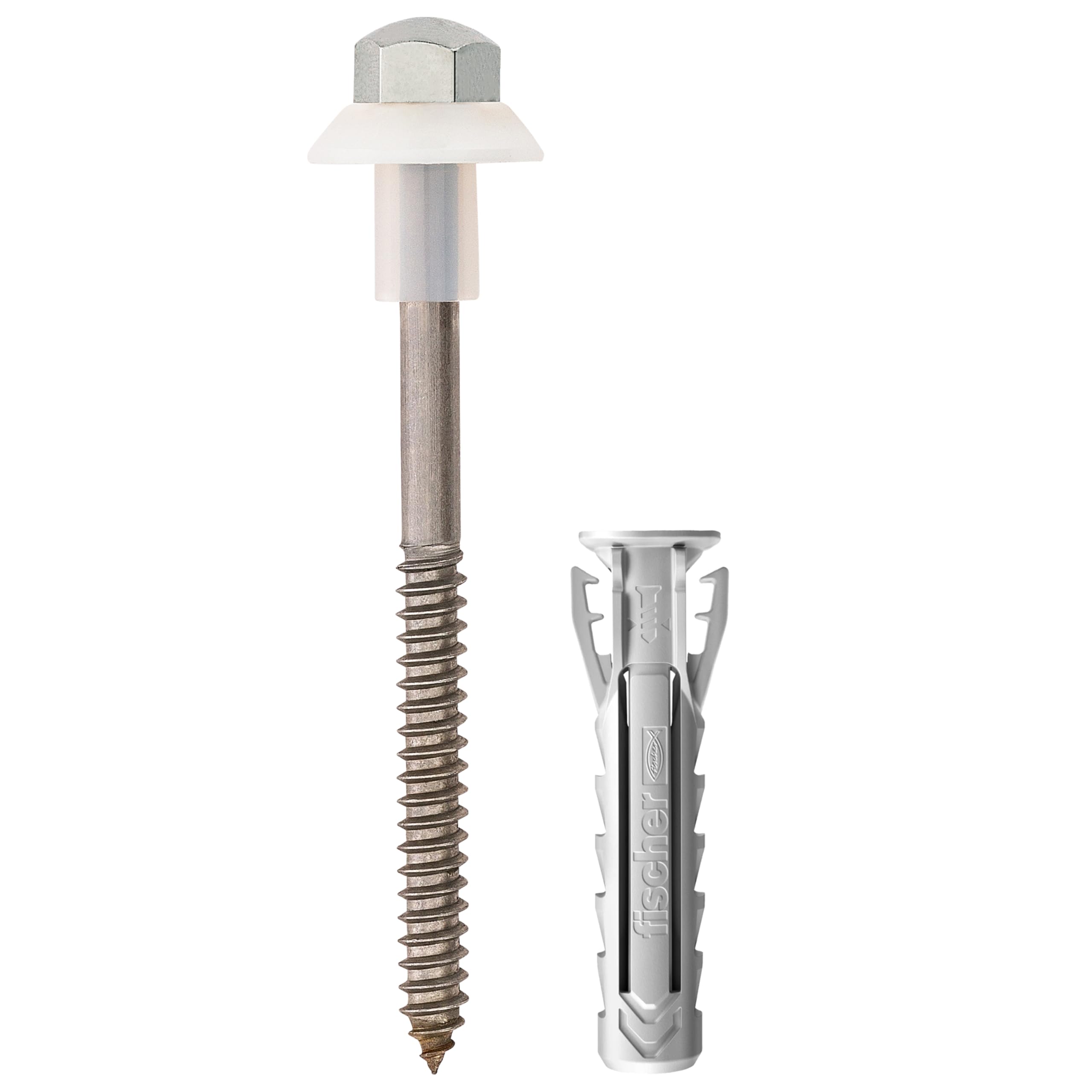 Fischer WB 2 INOX Fissaggio WC Bidet Pavimento 4 Pezzi