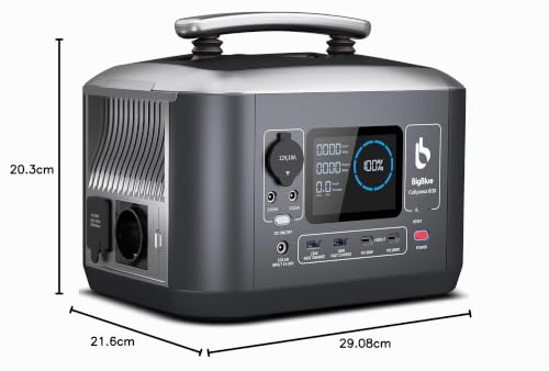 BigBlue CP600 centrale elettrica portatile 537,6Wh 600W LiFePO4
