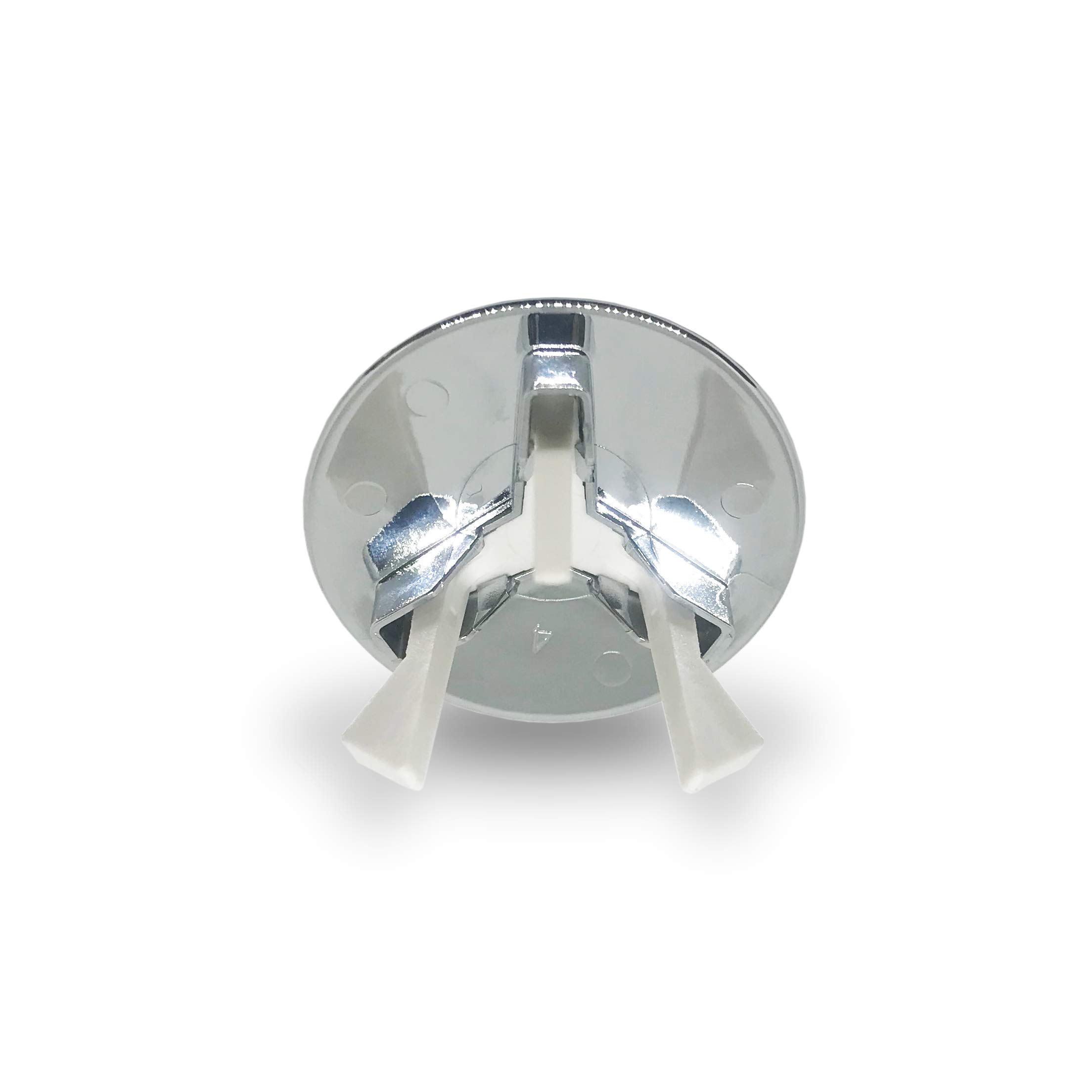 fischer TTP copertura troppo pieno cromata 2 pezzi