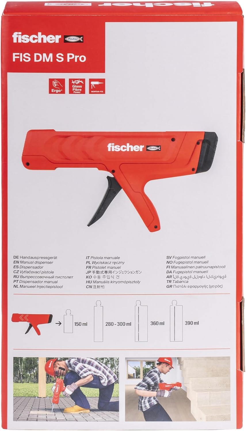 Fischer FIS DM S Pro pistola per cartucce a due camere