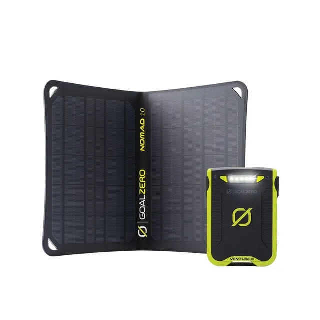Goal Zero Nomad 10 + Venture 30 Kit Solare 7800mAh