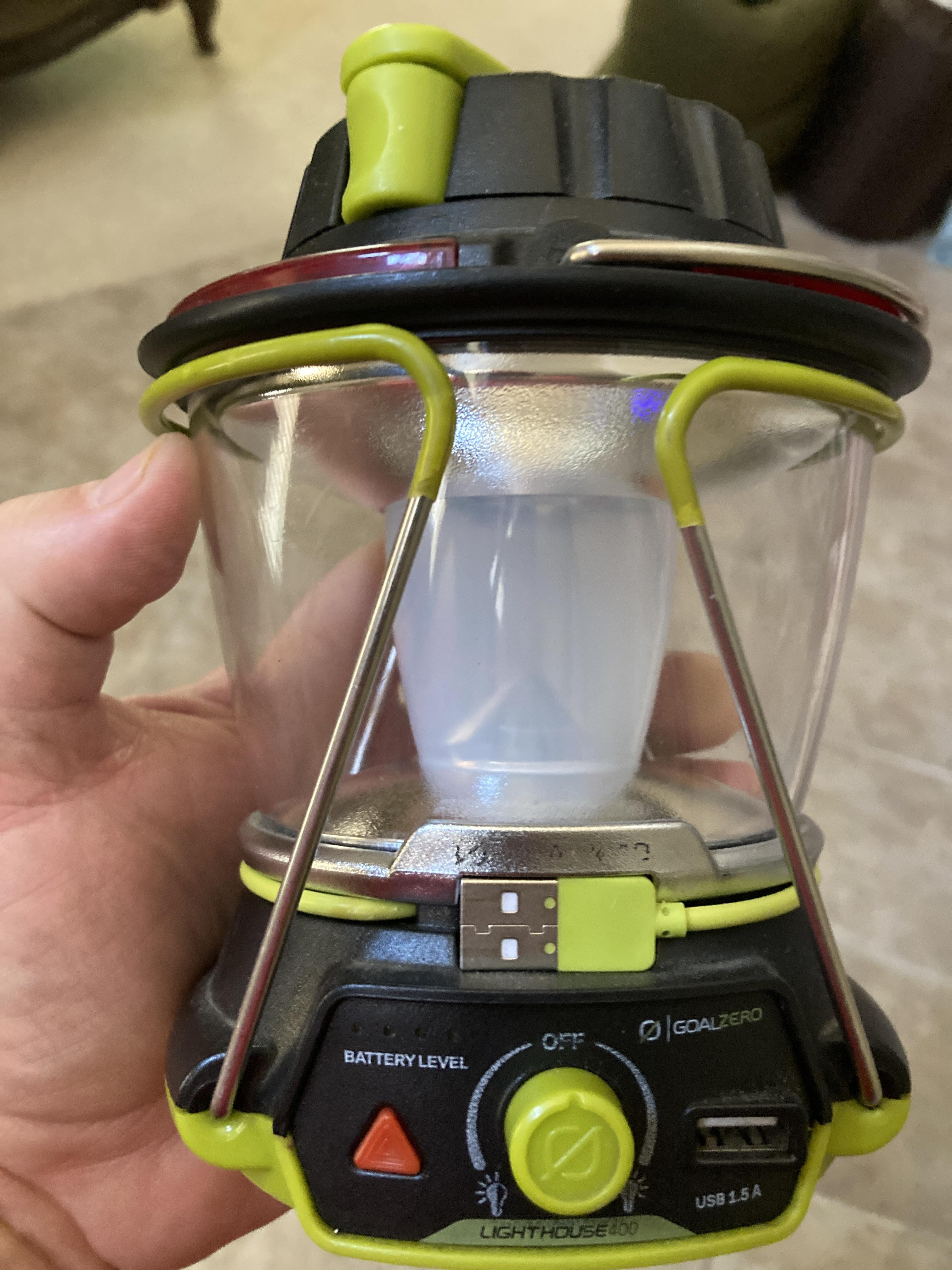 GoalZero Lighthouse 600 lanterna LED 600 lumen USB