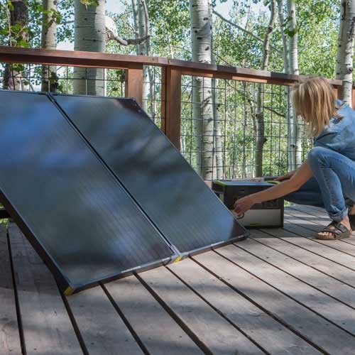 Goal Zero Boulder 200 kit 4 pannelli solari 800W pieghevole