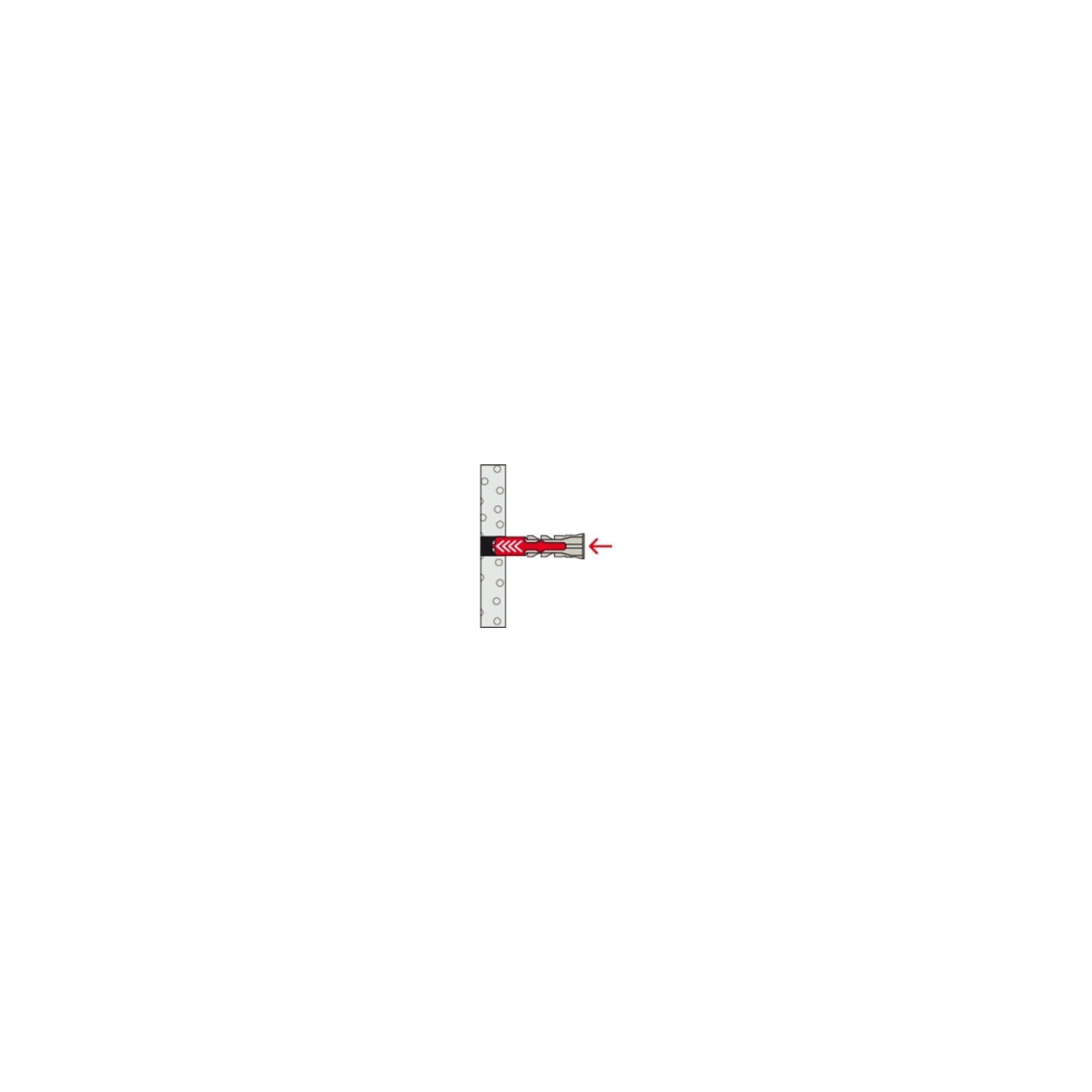 fischer DuoPower 6x30 S tasselli universali con viti 50+50 pz