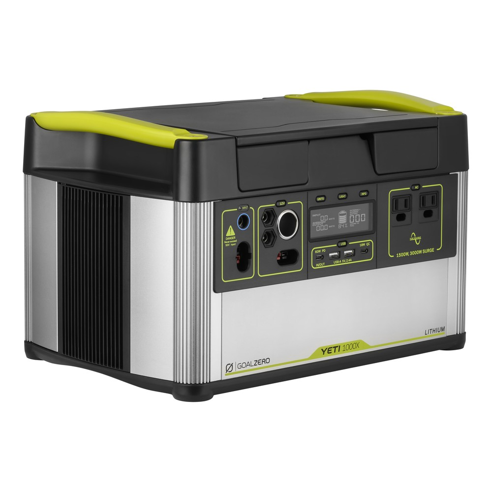 Goal Zero Yeti 1000X + Ranger 300 kit solare 300W portatile