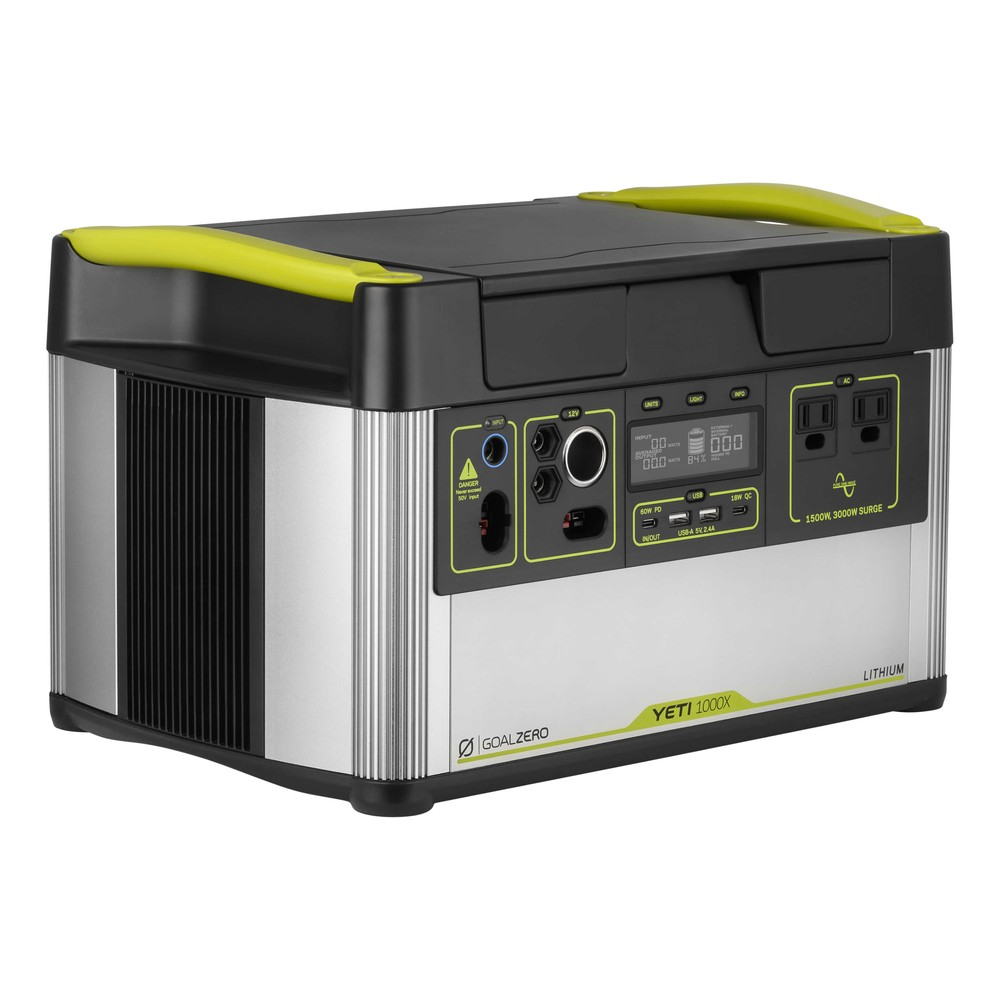 GoalZero Yeti 1000X + Boulder 200 generatore solare 200W