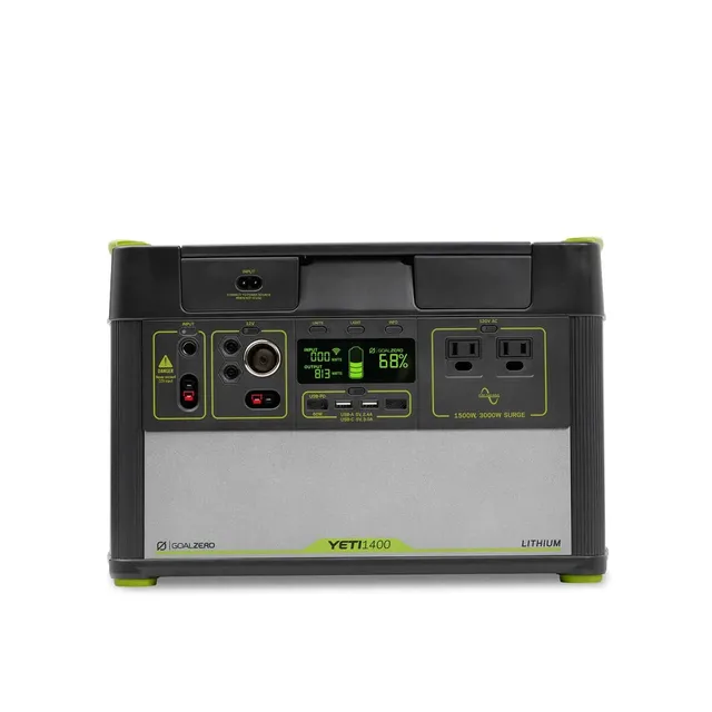 Goal Zero Yeti 1400 Lithium power station open box WiFi