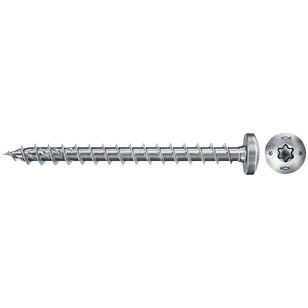 Fischer ProfiBox Viti Legno Torx 110 Pezzi Filetto Totale