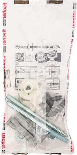 Fischer WST 140 Klik fissaggio lavabo 14mm montaggio semplice