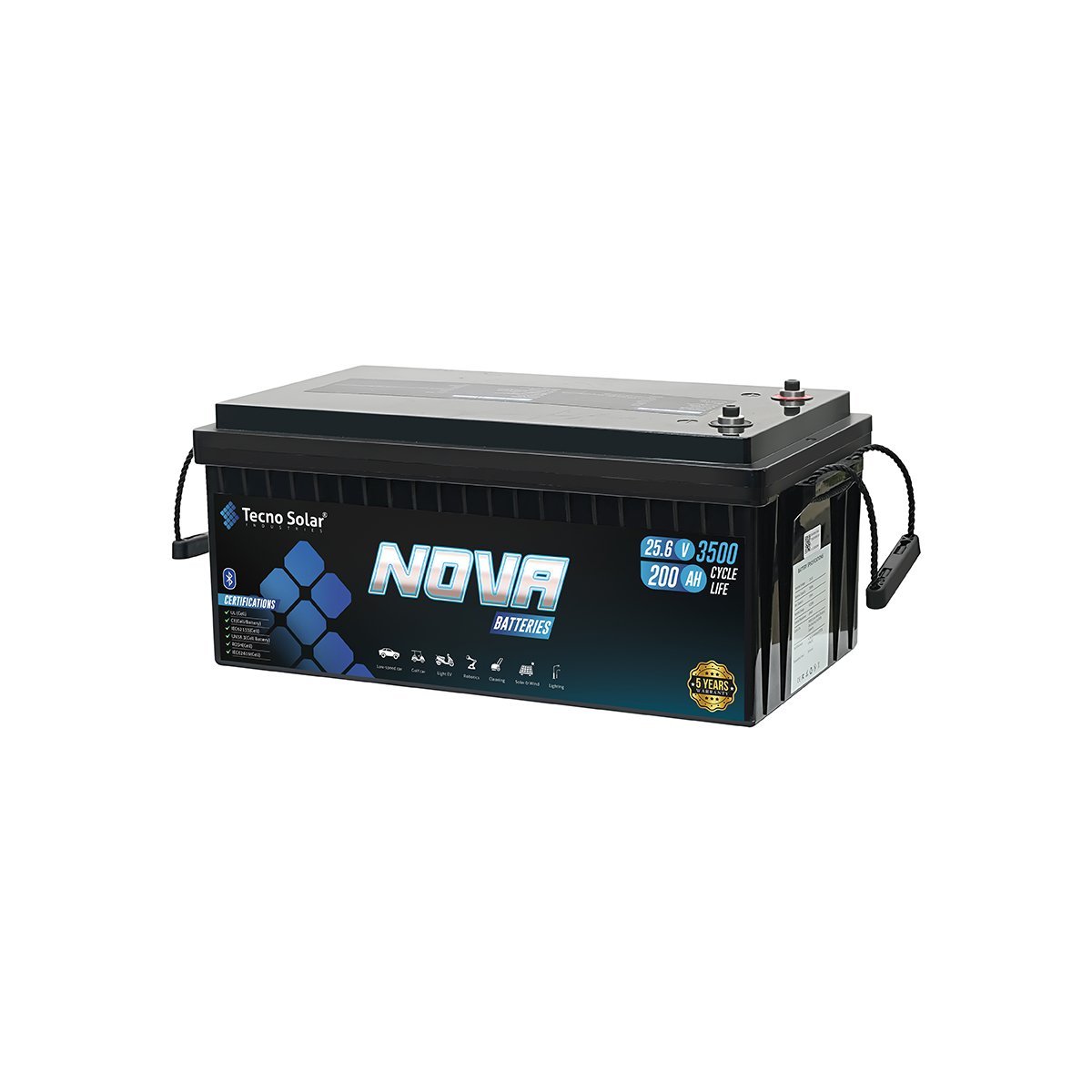 Nova 2.5 Pro batteria litio 5,12kWh 25,6V LiFePO4